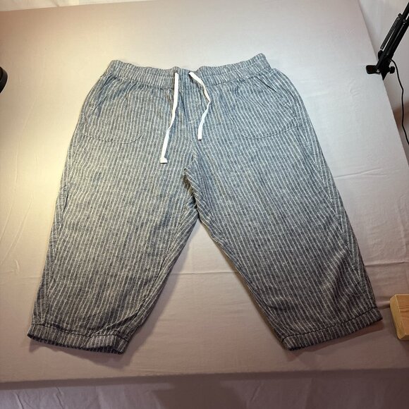 Lane Bryant Woman's capri wide leg pants size 20 - Picture 1 of 4